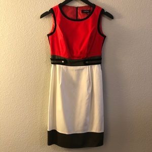 Chetta B fitted dress